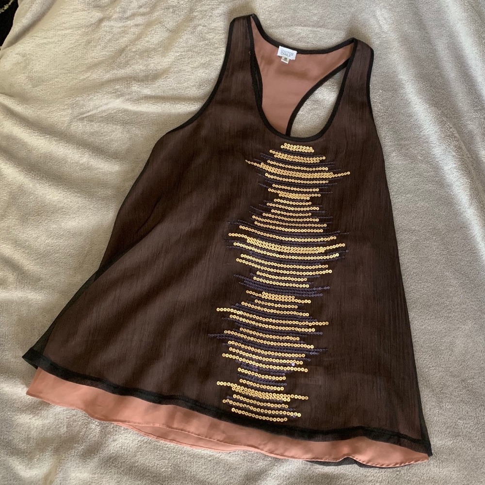 Charming Charlie Flowy Tank